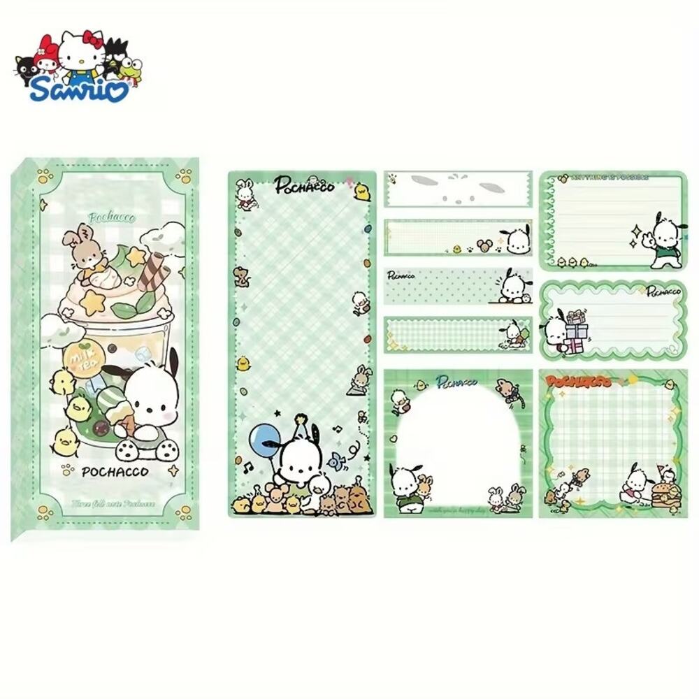 #6915 Hello Kitty & Friends Pochacco Pocket Sticky Notebook 180ct